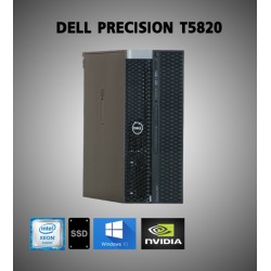 DELL PRECISION T5820 XEON W2175 64GB 512SSD NVIDIA QUADRO P4000 W10PRO